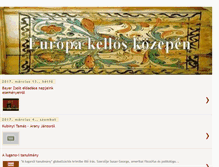 Tablet Screenshot of europakelloskozepen.blogspot.com