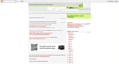Desktop Screenshot of gruengold.blogspot.com