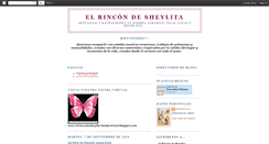 Desktop Screenshot of elrincondesheylita.blogspot.com