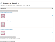 Tablet Screenshot of elrincondesheylita.blogspot.com