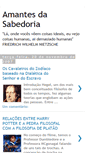 Mobile Screenshot of mundodosamantesdasabedoria.blogspot.com