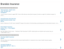 Tablet Screenshot of brandaisinsurance.blogspot.com