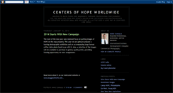 Desktop Screenshot of centersofhope.blogspot.com