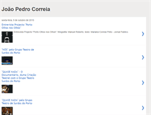 Tablet Screenshot of joaopedrocorreia.blogspot.com