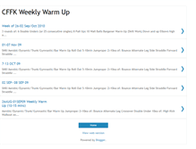 Tablet Screenshot of crossfitfortknoxweeklywarmup.blogspot.com