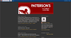 Desktop Screenshot of pattersonsbji.blogspot.com