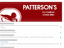 Tablet Screenshot of pattersonsbji.blogspot.com