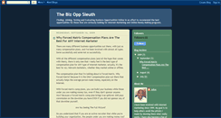 Desktop Screenshot of bizoppsleuth.blogspot.com