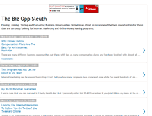 Tablet Screenshot of bizoppsleuth.blogspot.com
