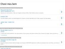 Tablet Screenshot of choremeubem.blogspot.com