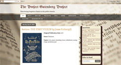 Desktop Screenshot of projectgutenbergproject.blogspot.com