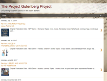 Tablet Screenshot of projectgutenbergproject.blogspot.com