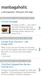 Mobile Screenshot of manbagaholic.blogspot.com