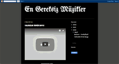 Desktop Screenshot of engereksizmuzikler.blogspot.com