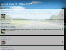 Tablet Screenshot of deniofamily.blogspot.com