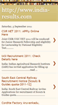 Mobile Screenshot of indiaexamresultsonline.blogspot.com