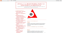 Desktop Screenshot of apacamaquinaria.blogspot.com