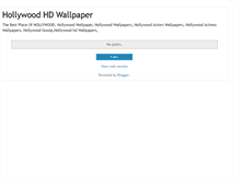 Tablet Screenshot of hollywoodhdwallpapers.blogspot.com
