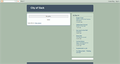 Desktop Screenshot of ctyofslack.blogspot.com