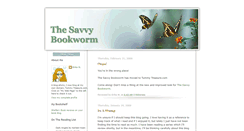 Desktop Screenshot of bookwormsavvy.blogspot.com