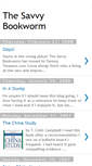 Mobile Screenshot of bookwormsavvy.blogspot.com