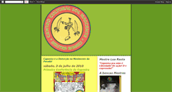 Desktop Screenshot of capoeiragemsolnascente.blogspot.com