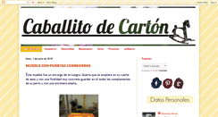 Desktop Screenshot of caballitodecarton.blogspot.com