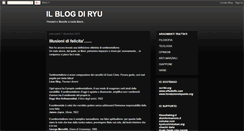 Desktop Screenshot of ilblogdiryu.blogspot.com
