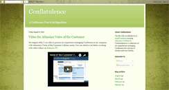 Desktop Screenshot of conflatulence.blogspot.com