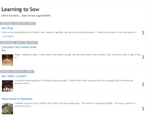 Tablet Screenshot of learningtosow.blogspot.com