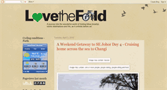 Desktop Screenshot of lovethefold.blogspot.com