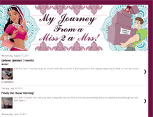 Tablet Screenshot of journey2amrs.blogspot.com