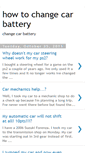 Mobile Screenshot of howtochangecarbattery.blogspot.com