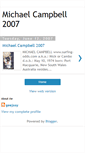 Mobile Screenshot of michaelcampbell2007.blogspot.com
