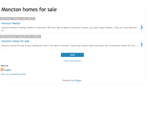 Tablet Screenshot of moncton-homes-for-sale.blogspot.com