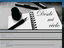 Tablet Screenshot of desdemicielo18.blogspot.com