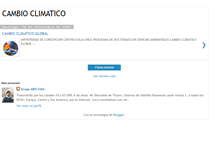 Tablet Screenshot of cambioclimaticogeovida.blogspot.com