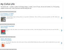 Tablet Screenshot of mycinfullife.blogspot.com