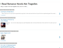 Tablet Screenshot of ireadromancenovelsnottragedies.blogspot.com