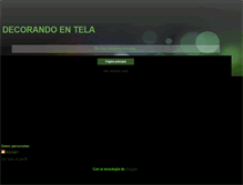 Tablet Screenshot of decorandoentela.blogspot.com