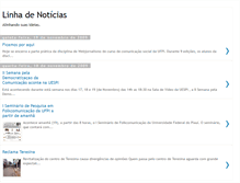 Tablet Screenshot of linhadenoticias.blogspot.com