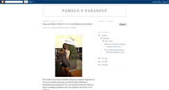 Desktop Screenshot of pamelasparasols.blogspot.com