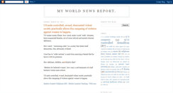 Desktop Screenshot of myworldnewsreport.blogspot.com