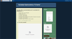 Desktop Screenshot of elxorto.blogspot.com