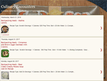 Tablet Screenshot of culinaryencounters.blogspot.com