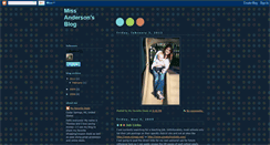 Desktop Screenshot of missanderson3.blogspot.com