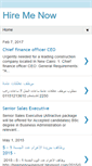 Mobile Screenshot of now-hire-me.blogspot.com