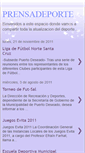 Mobile Screenshot of prensadeporte.blogspot.com