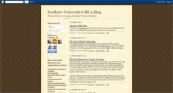 Desktop Screenshot of mla-faulkner.blogspot.com