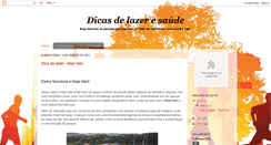 Desktop Screenshot of dicasdelazeresaude.blogspot.com